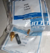 NEW CONNECTIVE DEVICES INC CDI 5730-2 SMA FLEXIBLE CABLE CONNECTOR RF COAXIAL