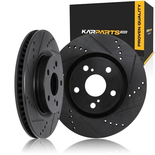 Maserati Ghibli 2014-2016 Rear Brake discs Set Black Photo - $477