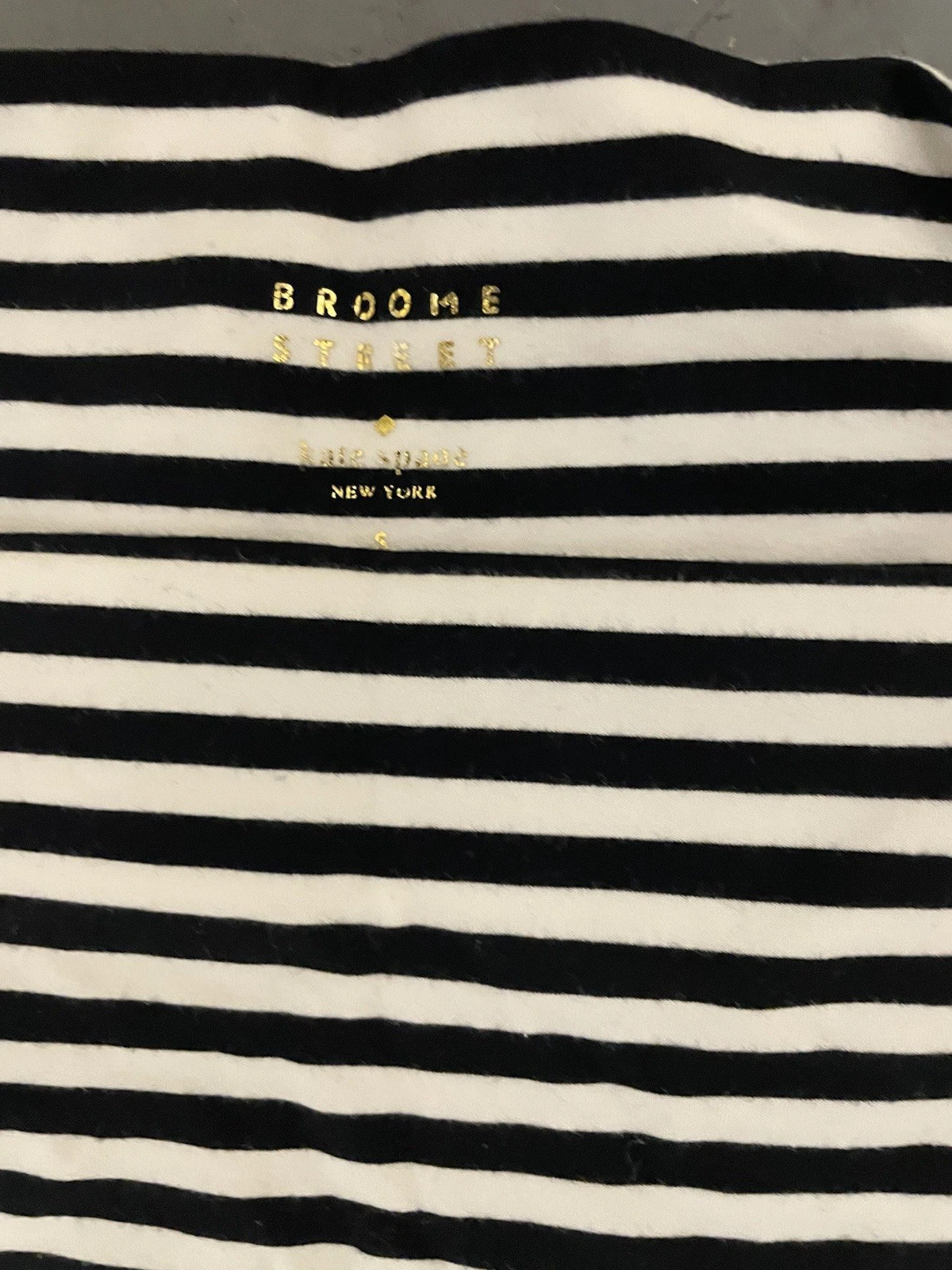 Kate Spade Brooke Street bianco e nero taglia S