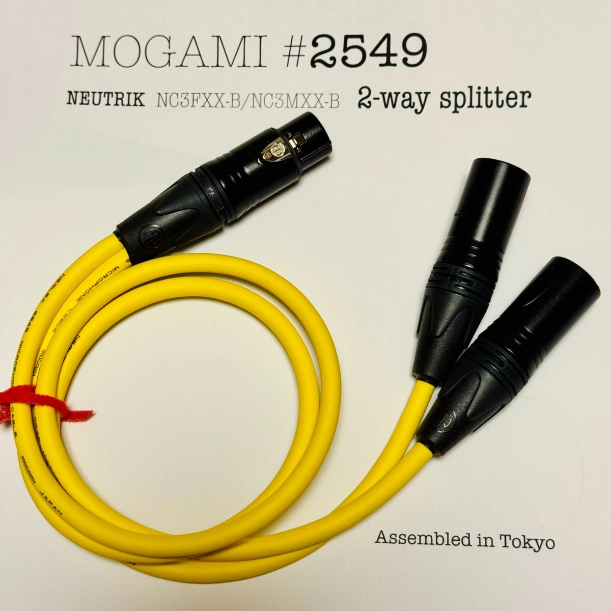 Las mejores ofertas en Macho XLR azul Mogami Pro audio cables