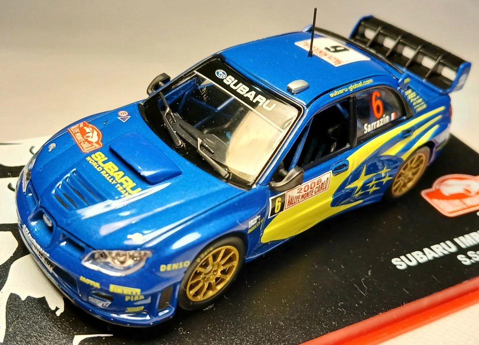 Subaru Impreza WRC Monte Carlo 2006 - Ixo Altaya 1/43 - Photo 2/4