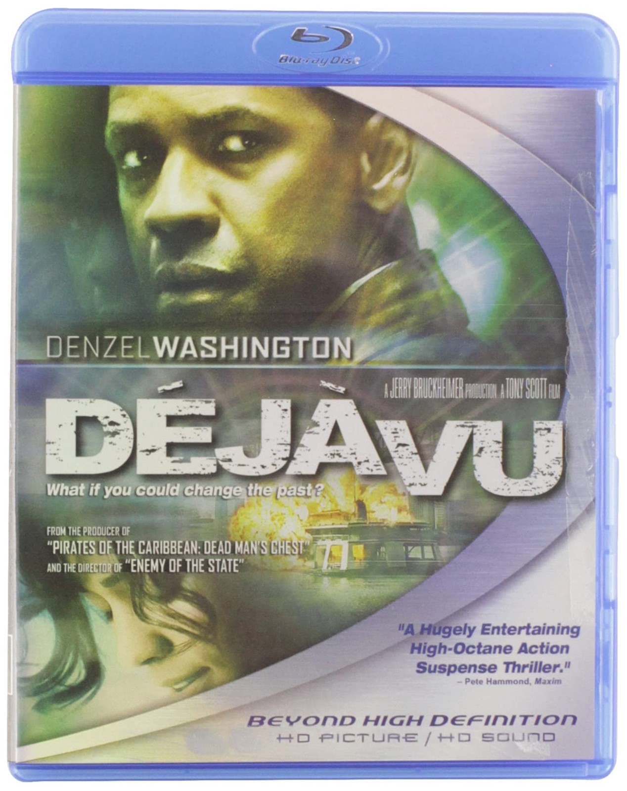 Deja Vu (Blu-ray) Denzel Washington Val Kilmer Paula Patton Bruce Greenwood