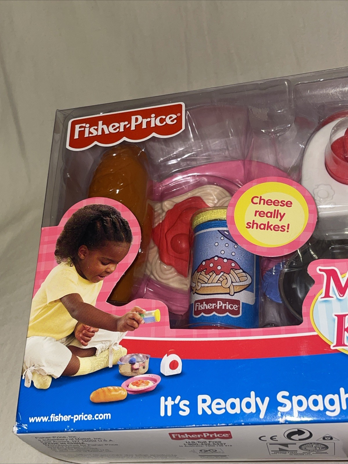Fisher Price My Sweet Kitchen It’s Ready Spaghetti Play Food In Box 2004