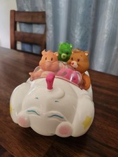 1983 Vintage Kenner Care Bears CLOUD MOBILE CAR TOY American Greetings With 3...