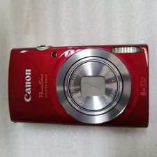 Canon PowerShot ELPH 180 20MP Digital Camera Red With SD card, charger