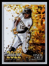 Oneil Cruz Pittsburgh Pirates #22GH-6 Topps 2023 Topps 2022 Greatest Hits