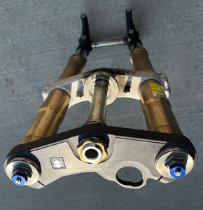 2008-2009 Suzuki GSXR 600 750 gixxer Front Forks Shock axle tube suspension tree