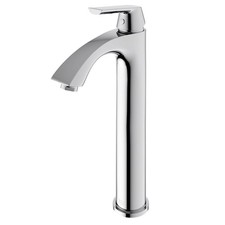 Vigo VG03013 Chrome Linus 1.2 Gpm Single Hole Bathroom Faucet