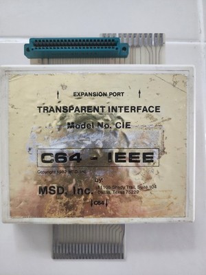 VTG Commodore 64 C64-IEEE CIE MSD Transparent Interface Bus Extender Cartridge