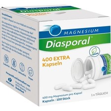 MAGNESIUM DIASPORAL 400 Extra Kapseln 100 St. PZN 10192609