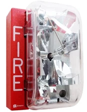 Simplex Grinnell 4904-9137 Visible Notification Appliance, Fire Alarm, Red