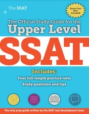 The Official Guide to the Upper Level SSAT 2020-2021 - paperback Enrollment ...