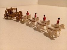 Crescent Toys GB Attelage plomb couronnement royal reine Elisabeth 2 1953 1/87