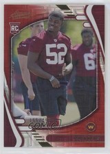 2021 Panini Absolute Rookies Red Squares 155/499 Jamin Davis #178 00gy
