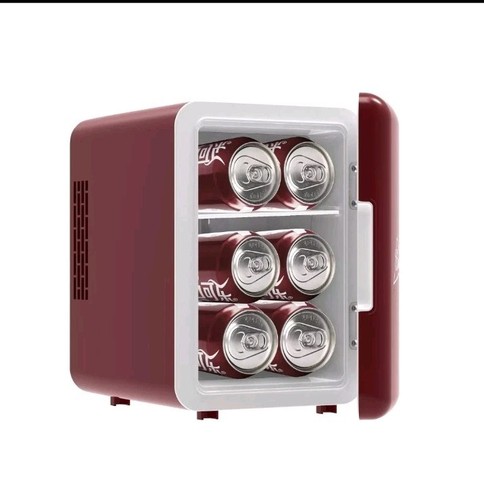 MIS135DRP DR. Pepper Mini Portable Compact Personal Fridge Cooler, 4 Liter NEW! - Picture 2 of 19