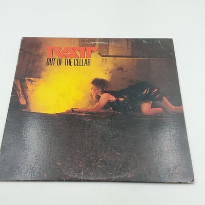 Ratt  Out of the Cellar LP Atlantic 7 80143-1 1984 Round and Round Vinyl Record