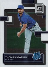 2022 Optic Baseball - Thomas Szapucki Rated Rookie 