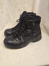 Danner Kinetic GTX Boots Mens Size 9.5 Waterproof Tactical Black Side Zip Up 6” 