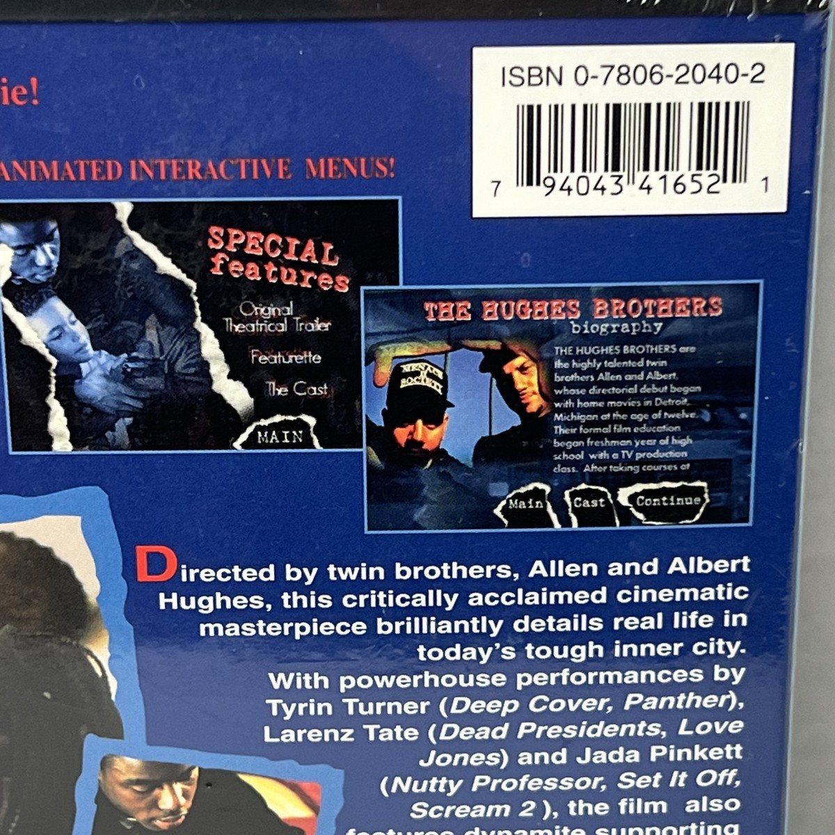 Menace II Society (DVD, 1997) for sale online | eBay