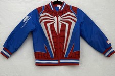 Marvel Boys Spider-Man Varsity Bomber Jacket Size 8