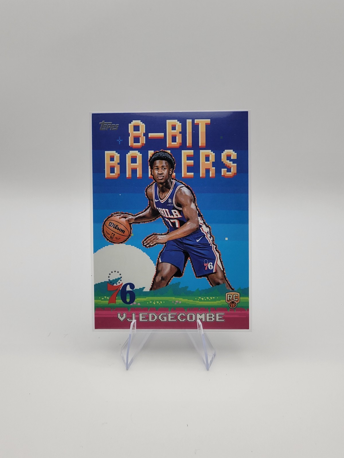 2025-26 Topps - 8-Bit Ballers VJ Edgecombe #8B-33 (RC)