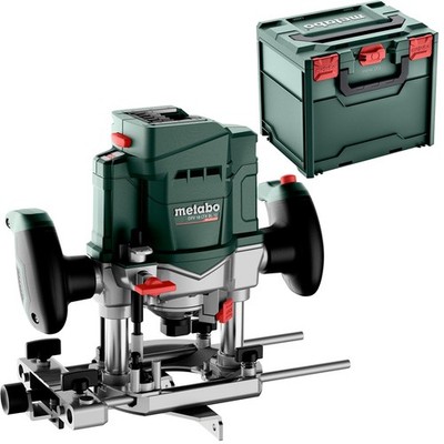 Metabo Akku Oberfräse OFV 18 LTX BL 12 18V Solo ohne Akku/Ladegerät metaBOX