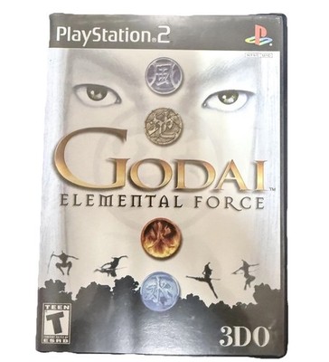 GoDai: Elemental Force Game (Sony PlayStation 2, 2002) PS2 CIB Retro Complete