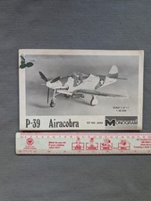 Instruction manual for Monogram P-39 Airacobra - 1:48