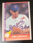 1991 Pacific Nolan Ryan Express - Nolan Ryan #92 NM Or Better Bloody Lip Shirt