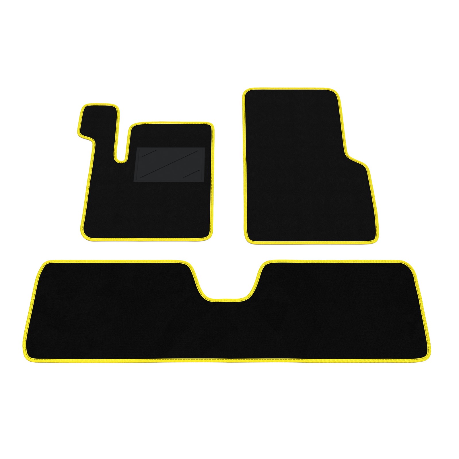Tapis arrière Renault Avantime 2001-2003 uni sur mesure contre l'usure