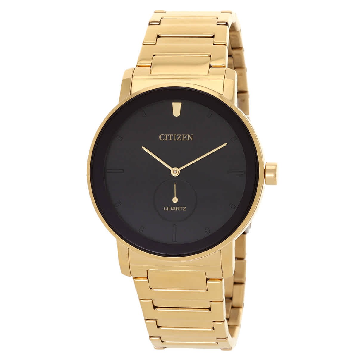 Citizen Quartz Black Dial Men Watch BE9182-57E