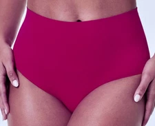 SPANX shape Ecocare Seamless Extraordinary Fuchsia Brief Panty Womens Sz XS