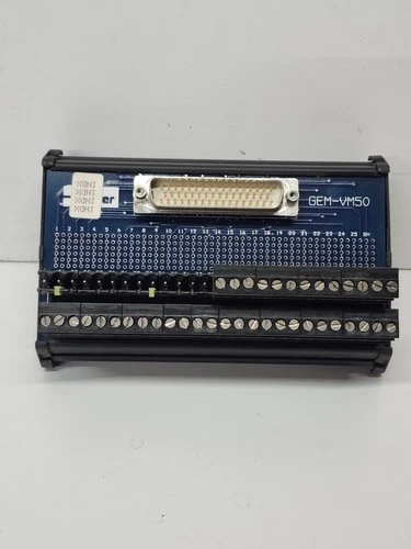 Parker GEM-VM50 Gemini 50-Pin Screw-Terminal Breakout Board Module 