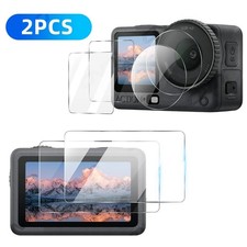 Image of For DJI Osmo Action 6 Tempered Glass Screen Protector 9H HD Clear Anti Scratch E