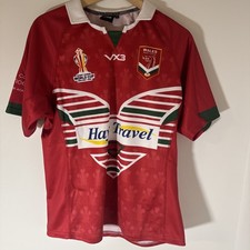 Wales Rugby League Shirt Jersey Adult Medium World Cup VX3  Cymru 2021 Top