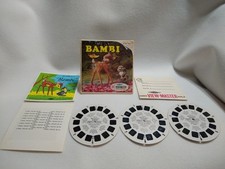 View-Master - BAMBI - B400 - 3 Reel Set  Booklet