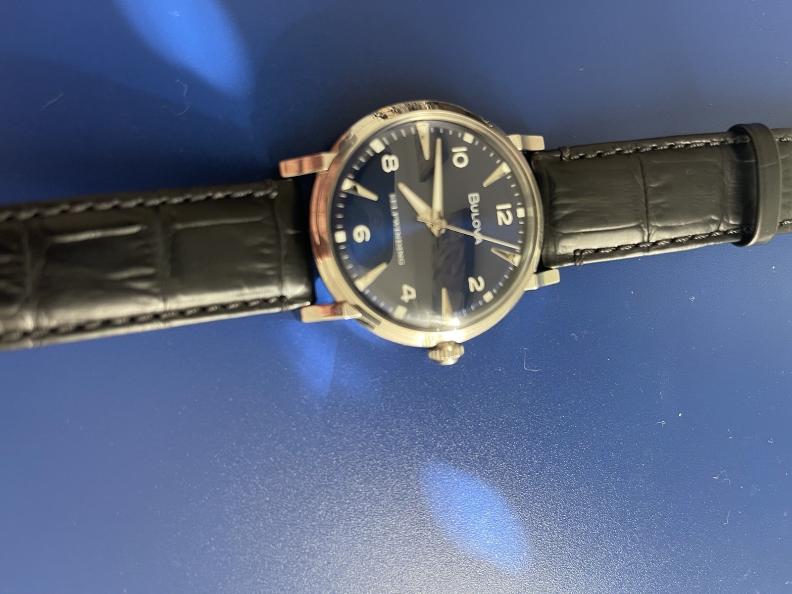 Bulova American Clipper Blue Men's Watch - 96A242