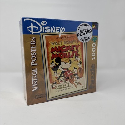 Disney's Puzzle ''Mickey's Nightmare''Joseph M. Scherck 1000pc. Sealed