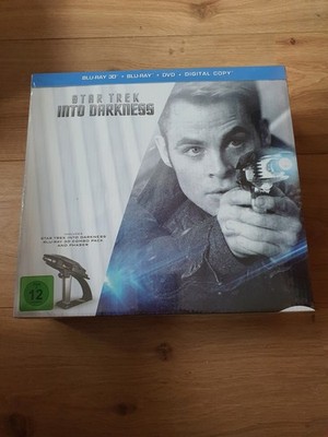 Star Trek Into Darkness Superset mit Phaser 3D Blu-Ray + Blu-Ray + DVD NEU