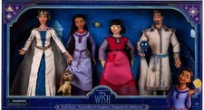 New Disney Wish Doll Pack Gift Set Asha, Dahlia, Queen Amaya and King Magnifico