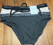 NWT Calvin Klein Women's Bikini Underwear 3-Pack Multicolor QP2349X-905  MEDIUM  