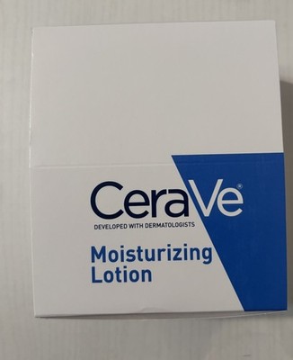 CeraVe Moisturizing Lotion 1 fl. oz. Set of 15 Travel Sample Size Bottles NIB