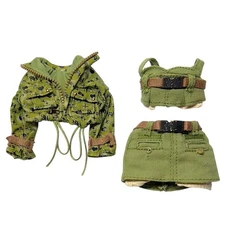 Rainbow High Olivia Woods Fashion Doll Outfit Olive Green Tank Top Skirt Jacket