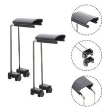 2 Pcs Fish Tank Light Stand Led Adjustable Aquarium Light Mount Bracket