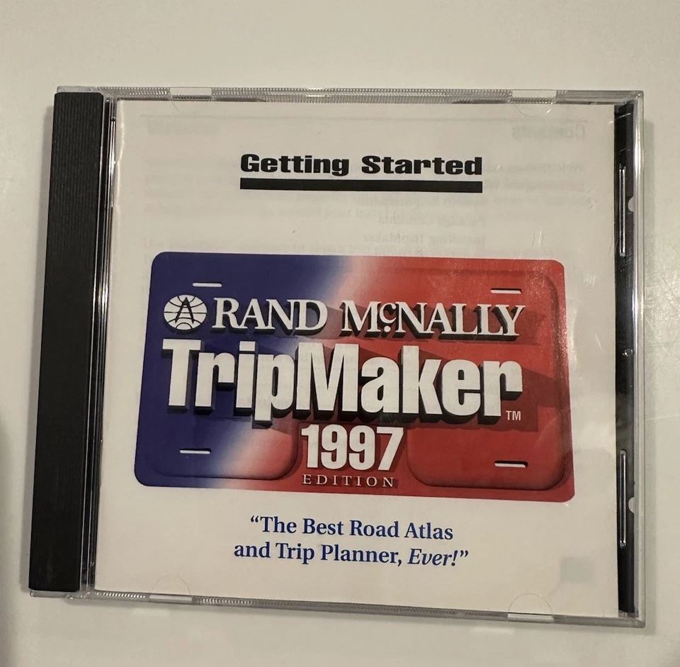 Rand McNally TripMaker 1997 Windows CD - Image 2 of 4