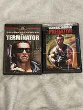 The Terminator + Predator Arnold Schwarzenegger DVD set Double Feature