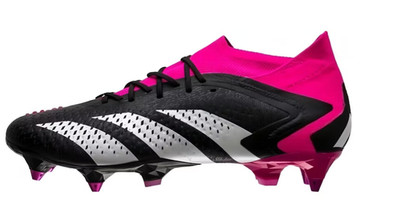 Adidas Herren schwarz & pink Predator Accuracy 1 SG Fußballschuhe UK 8,5 Ref 1642