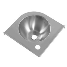 C-Corner Basin Sink Brushed Finish Kitchen Bathroom Hand Wash Basin