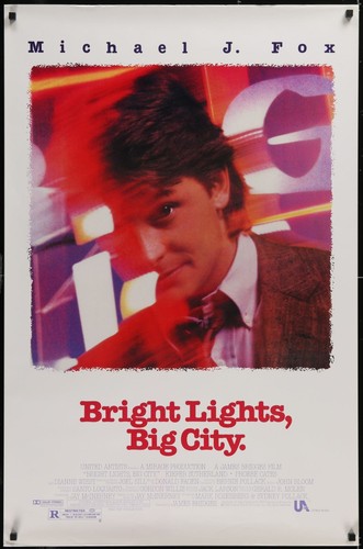 Bright Lights, Big City (1988) Original Movie Poster Rolled 27x41