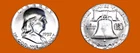 1957-P FRANKLIN HALF DOLLAR SILVER 50C GEM-BU+++ MS+++ NEAR TO FULL BELL LINES!